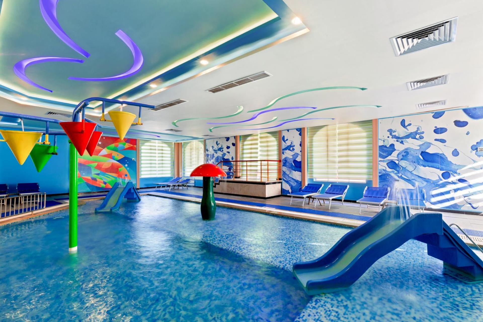 Pickalbatros Dana Beach Resort - Aqua Park Hurghada Esterno foto 3D rendering of a water park