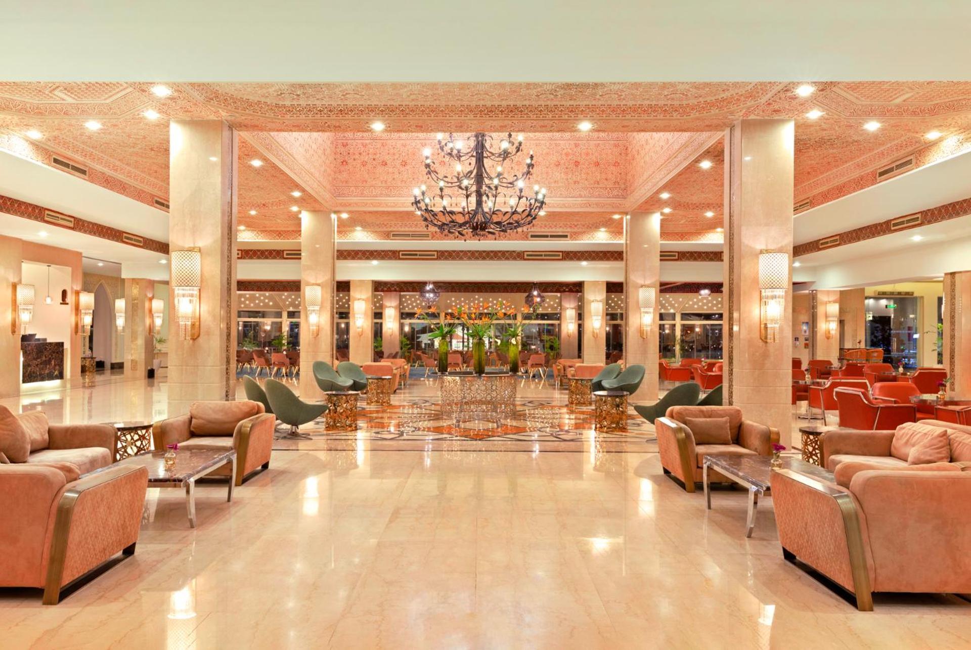 Pickalbatros Dana Beach Resort - Aqua Park Hurghada Esterno foto Lobby