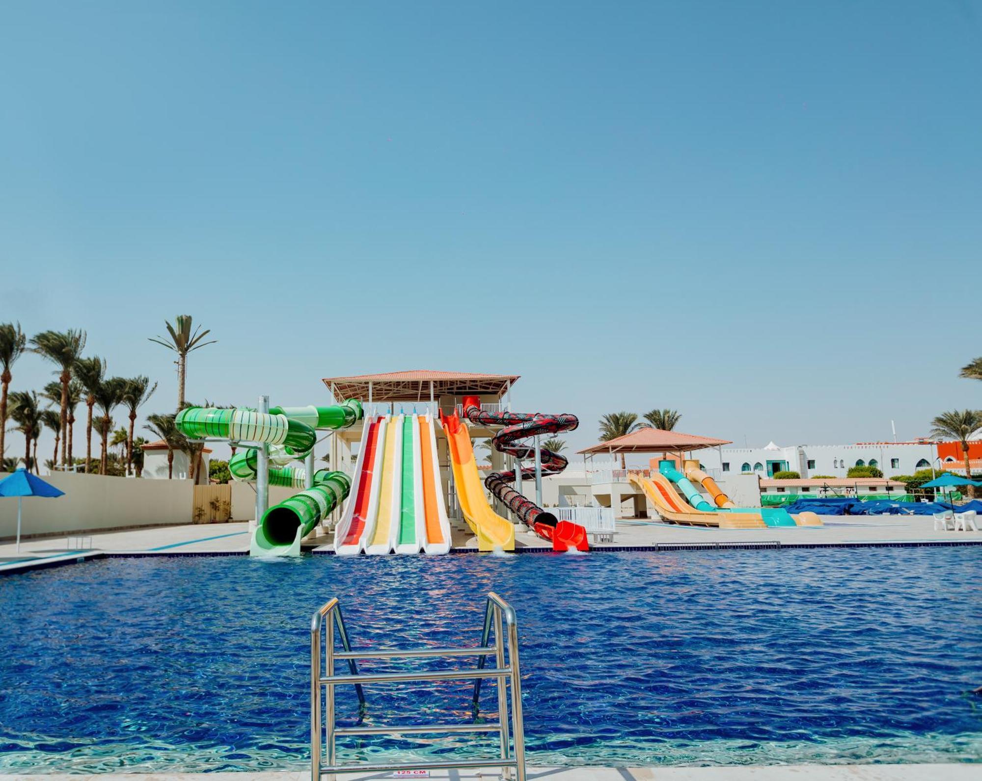 Pickalbatros Dana Beach Resort - Aqua Park Hurghada Esterno foto Aqua Park
